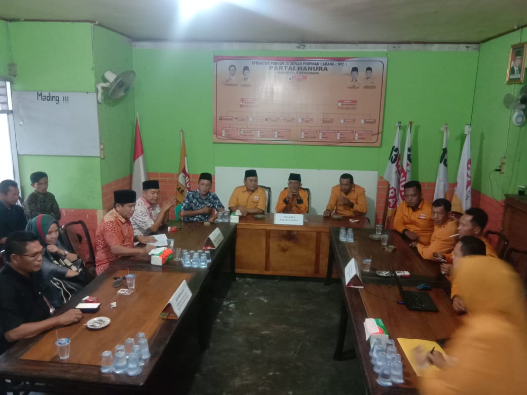 Ujang Saripudin Dan firdaus Djailani Resmi Daftar Hanura, Saridi : Partai Hanura Akan Komitmen