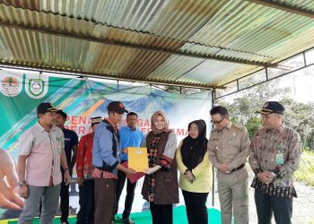 Balai KSDA Bengkulu Laksanakankan Penandatanganan perjanjian kerjasama Kemitraan konservasi Dengan Kelompok Tani Hutan