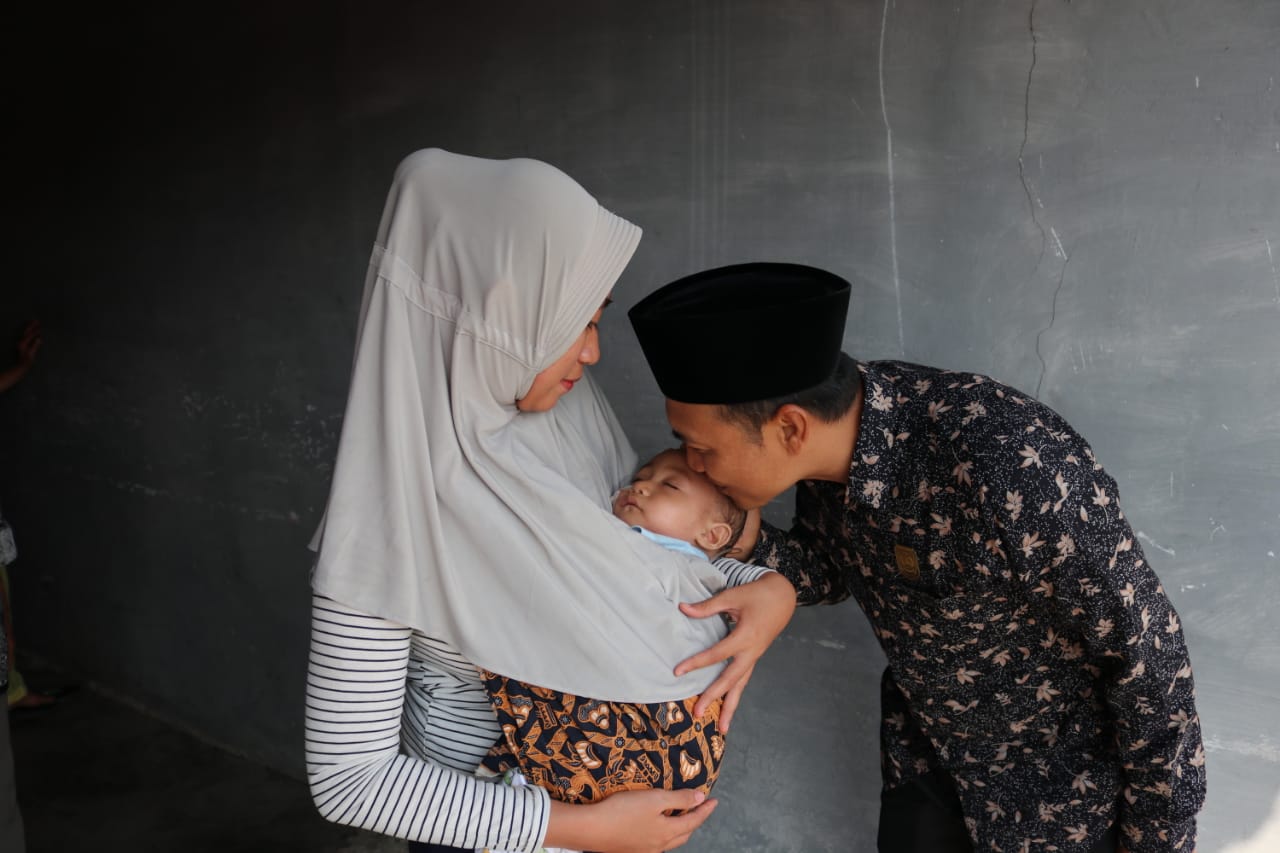 Terharu Bertemu Dengan Arsyaka, Ketua DPRD Kepahiang Windra Purnawan Sempat Teteskan Air Mata