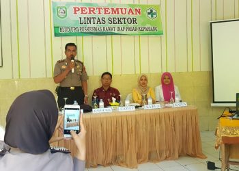 Bahas Program Kerja 2020, Puskesmas Pasar Kepahiang Adakan Pertemuan Lintas Sektor