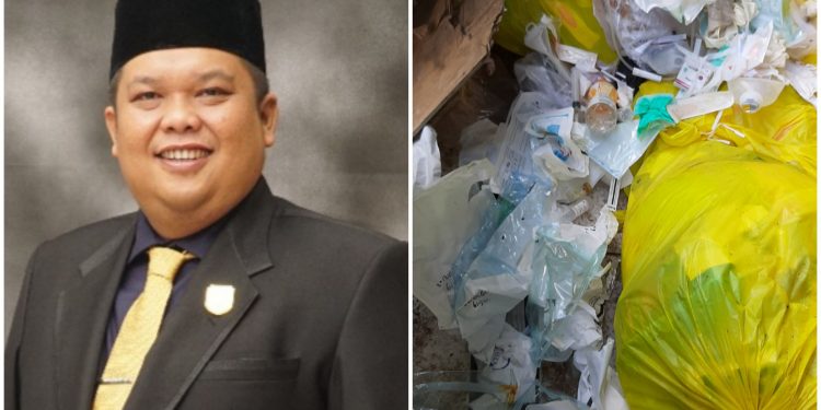 Waka 1 DPRD Kepahiang : Sampah Medis Tidak Boleh Menumpuk Terlalu Lama, Kerena Berbahaya