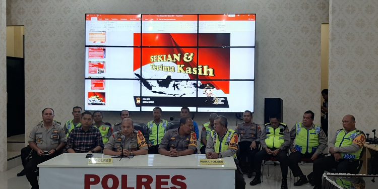 Press Release akhir tahun Polres Kepahiang