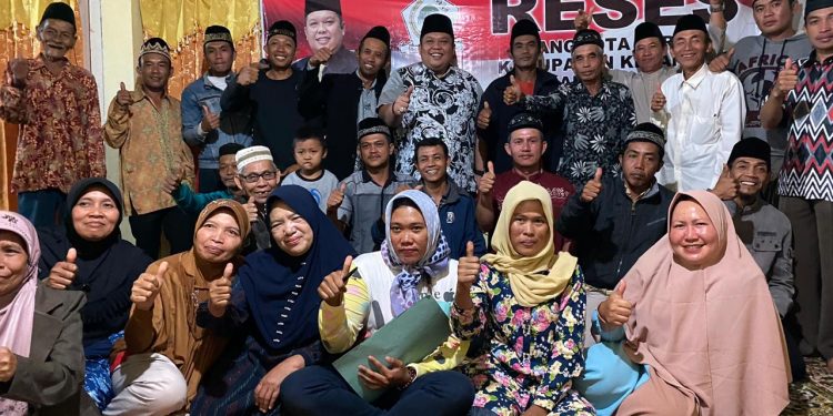 Reses Daerah Pemilihan lV, Andrian Defandra : Seluruh Aspirasi Masyarakat Akan Kita Perjuangkan Dalam APBD 2021