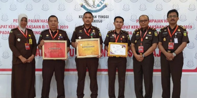 Kejati Best Award 2019, Kejari Kepahiang Ukir Prestasi Gemilang