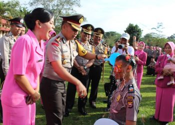 Berkah Menjelang Tahun Baru 2020, 58 Personil Polres Kepahiang Naik Pangkat