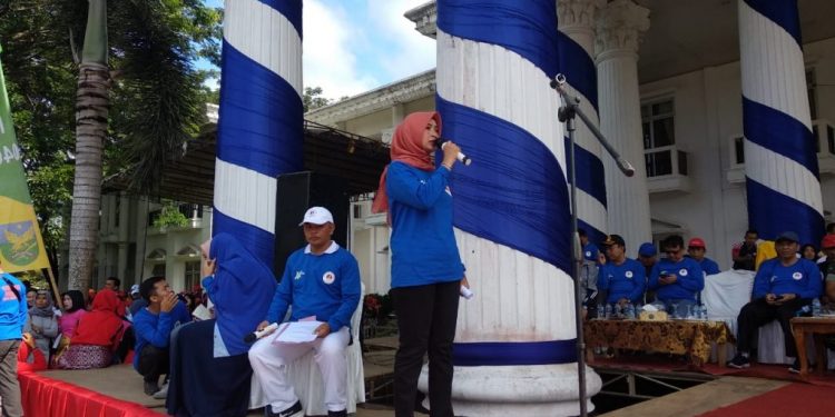 YJI Cabang Kepahiang Adakan Lomba Senam Poco-Poco WGR