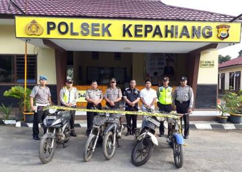 Kapolsek Kepahiang Persilahkan Masyarakat Ambil Sepeda Motor Hasil Operasi Cipta Kondisi