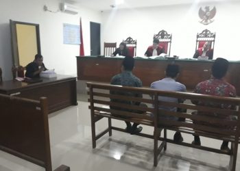 Terungkap Fakta Persidangan Pembangunan Lapen Desa Embong Sido Tidak Sesuai RAB