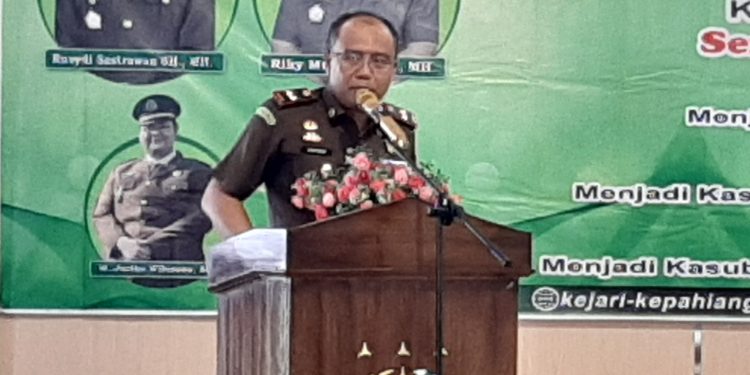 Kajari Tugaskan Semua Jaksa Kejari Kepahiang Lakukan Pendampingan Hukum Terhadap Anggaran Covid 19 Kabupaten Kepahiang