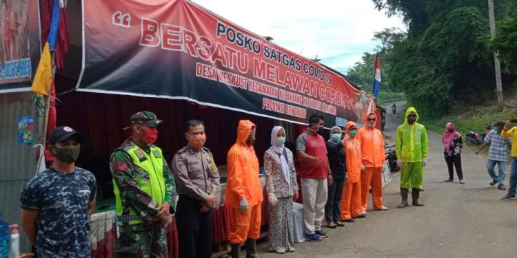 Lakukan Pencegahan Pandemi Covid-19, Pemerintah Desa Weskust Dirikan Posko Tugas Covid-19