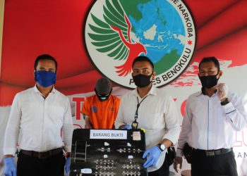 Polres Bengkulu Tangkap Pelajar SMP Jual 43 Paket Sabu