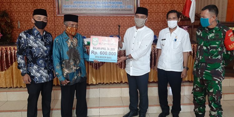 Berdasarkan Musyawarah Desa Khusus, 135 KK Ditetapkan Menerima BLT-DD Desa Bogor Baru