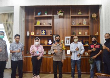 SMSI Audensi dengan Kapolda Bengkulu, Bahas Netralitas Media di Pilkada