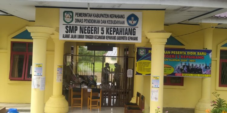 SMP N 5 Kepahiang Laksanakan PPDB Sampai Tanggal 8 Juli 2020