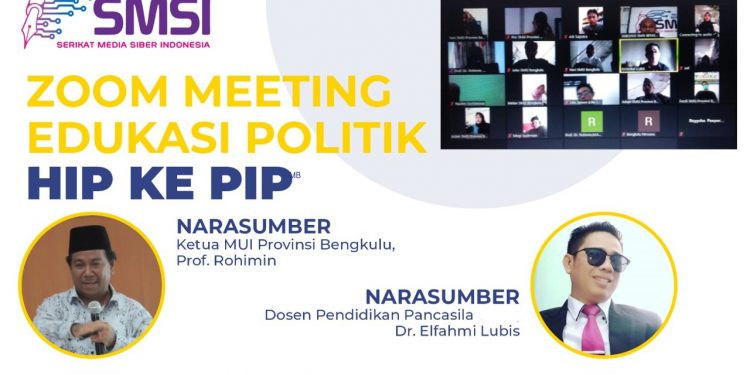 Webinar SMSI Bengkulu: Edukasi Politik, RUU HIP ke RUU PIP