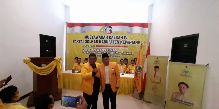 Andrian Defandra Mundur, Darmawansyah Terpilih Secara Aklamasi Pimpin Golkar Kepahiang