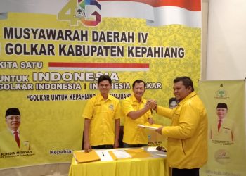 Andrian Defandra Vs Darmawansyah Bersaing Rebut Ketua Golkar Kepahiang, Rica Denis ‘Buye’