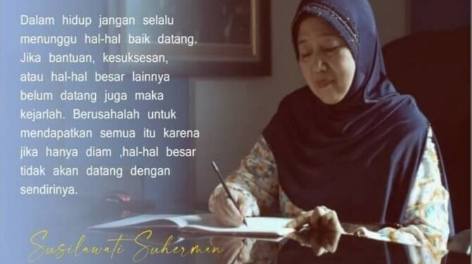 Ibu Sus : Siap Perjuangkan Nasib Wong Cilik Dan Pembangunan Infrastruktur Yang Merata