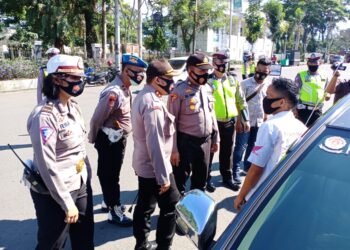 Antisipasi Massa Ke KPU Provinsi, Polres Kepahiang Lakukan Razia