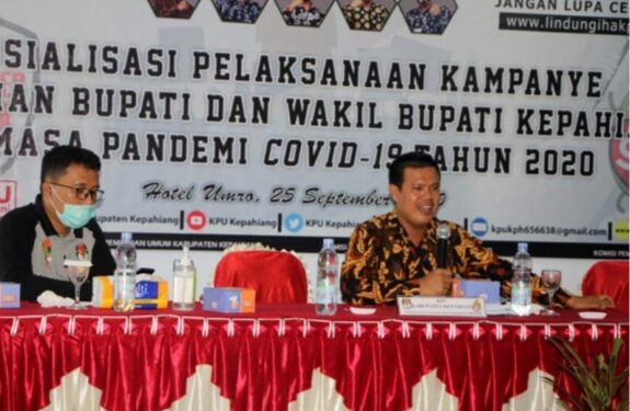 PKPU No 13 Th 2020 Larang Adakan Aktivitas Hadirkan Massa Di Pilkada 2020