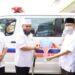 UMB Dapat Bantuan Ambulans, Minibus dan Pengaspalan Lahan Parkir
