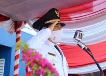 Hari Kemerdekaan RI ke 75, Wawali Bertindak Sebagai Inspektur Upacara
