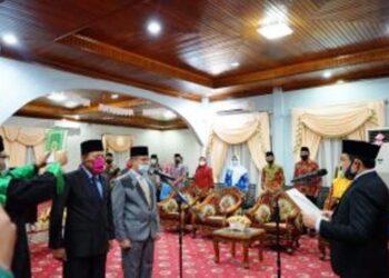 Wakil Wali Kota Lantik Bujang HR Sebagai Penjabat Sekretaris Daerah