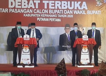 Debat Terbuka Pilkada Kepahiang Patuhi Prokes