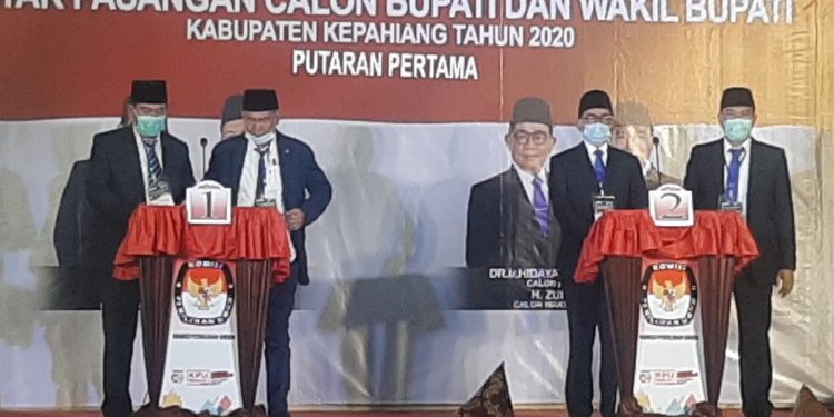 Debat Terbuka Pilkada Kepahiang Patuhi Prokes