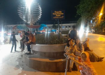 Ramai Dikunjungi Malam Hari, Tugu Kopi Jadi Objek Wisata Keluarga