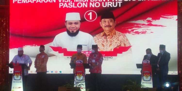 Debat Perdana, Ini Strategi Jitu Helmi-Muslihan Untuk Sejahterakan Masyarakat