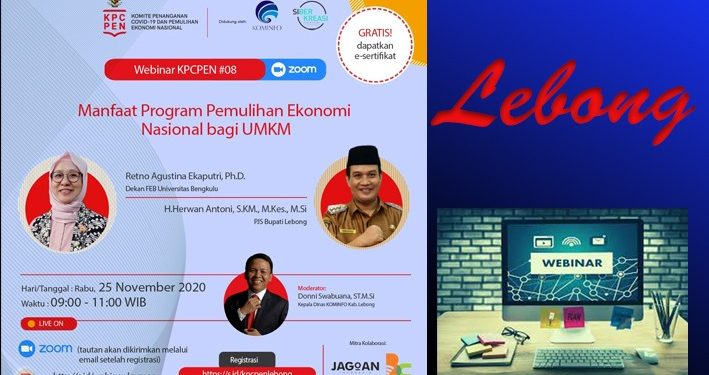 Pulihkan Ekonomi di Tengah Pandemi, Pelaku UMKM Diundang Ikuti Webinar