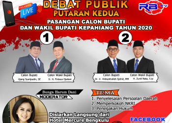 Ayo Saksikan Debat Publik Pilkada Kepahiang Putaran Kedua