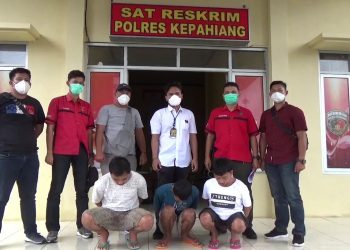 Polres Kepahiang Berhasil Ciduk 3 Pelaku Penusukan Terhadap Warga Desa Tertik