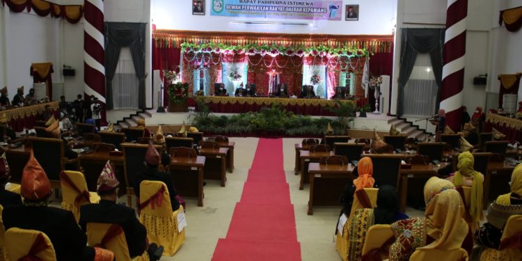 Paripurna Istimewa HUT Ke-17 Kabupaten Kepahiang