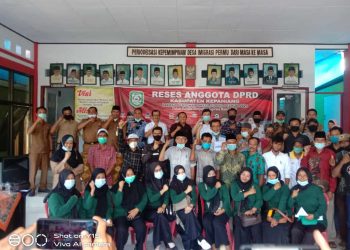 Ketua Dan Anggota DPRD Daerah pemilihan 1 Kecamatan Kepahiang, Gelar Reses Di Desa Imigrasi Permu