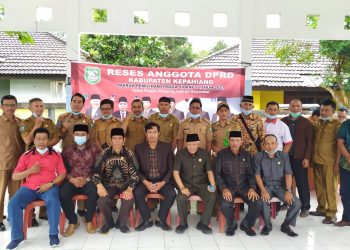 Anggota DPRD Kepahiang Daerah Pemilihan ll Gelar Reses Di Aula kantor Camat Merigi