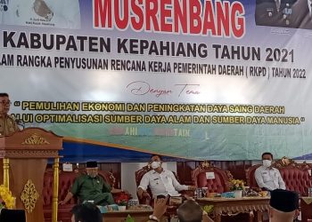 Pemkab Kepahiang Laksanakan Musrenbang RKPD Tahun Anggaran 2022