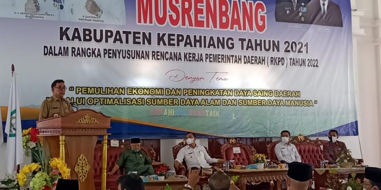 Pemkab Kepahiang Laksanakan Musrenbang RKPD Tahun Anggaran 2022