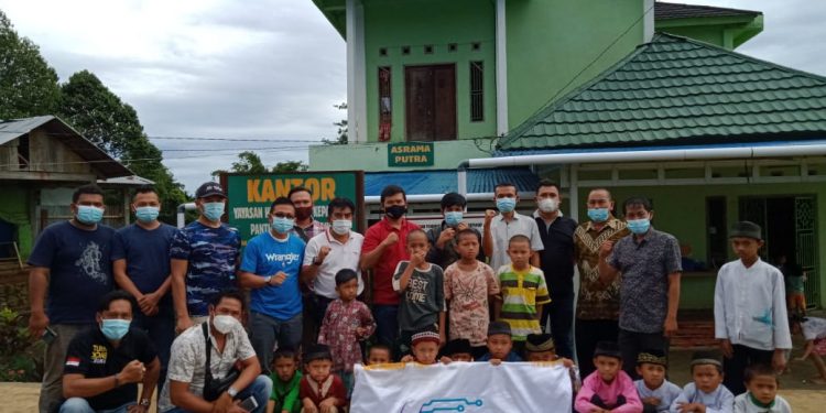 Wujud Syukur Anniversary ke-4, SMSI Kepahiang Sambangi Panti Asuhan Al-Kahfi
