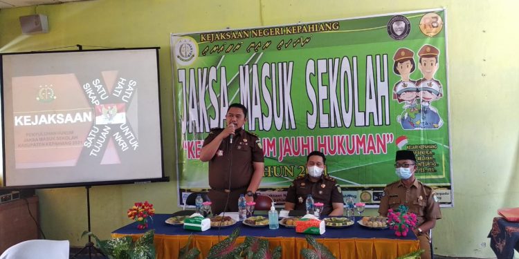 Siswa-Siswi SMPN 2 Tebat Karai Antusias Ikut Program ‘JMS’ Kejari Kepahiang