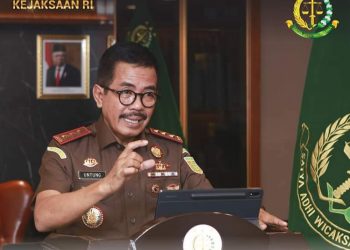 Wakil Jaksa Agung Beri Arahan Dalam Acara Sosialisasi Dan Internalisasi Pelaksanaan WBK Dan WBBM Secara Virtual