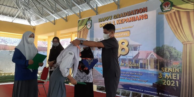 Pengumuman Kelulusan SMA N 1 Kepahiang Patuhi Prokes