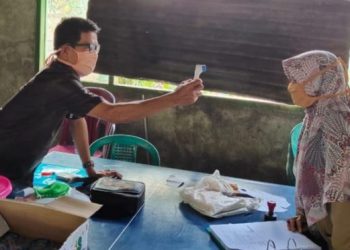 Pemdes Air Selimang Minta Warga Tetap Patuh Prokes