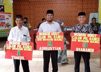 Pilkades Bogor Baru : No Urut 1 Tamsil, No Urut 2 Adi Kustian Dan No Urut 3 Ihanandi