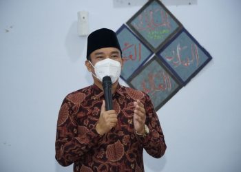 Safari Ramadhan di Masjid Nurul Iman Desa Sido Makmur, Wabup Minta Maaf APBD Turun Akibat Covid-19