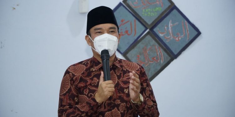 Safari Ramadhan di Masjid Nurul Iman Desa Sido Makmur, Wabup Minta Maaf APBD Turun Akibat Covid-19