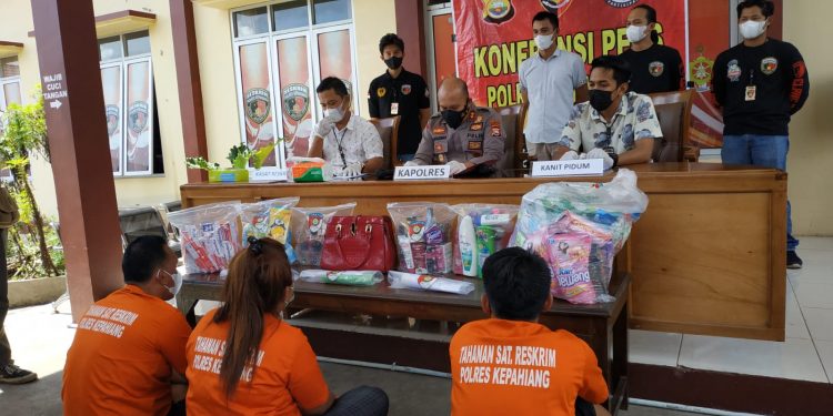 Spesialis “Ngutil” Di Indomaret Ditangkap Polres Kepahiang