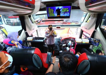 Lepas Mudik Gratis Polri, Kapolri: Bantu Masyarakat dan Kurangi Beban Jalan