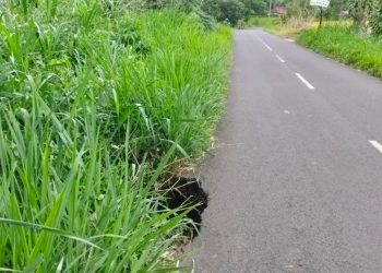 Pemdes Suka Merindu Minta Pemprov Bengkulu Bangun Pelapis Tebing